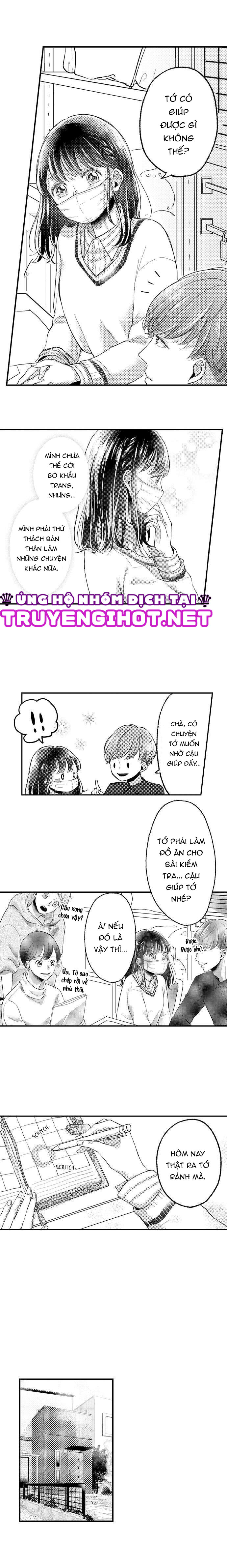 cô nàng đeo khẩu trang nhút nhát (full) chapter 10.1 4