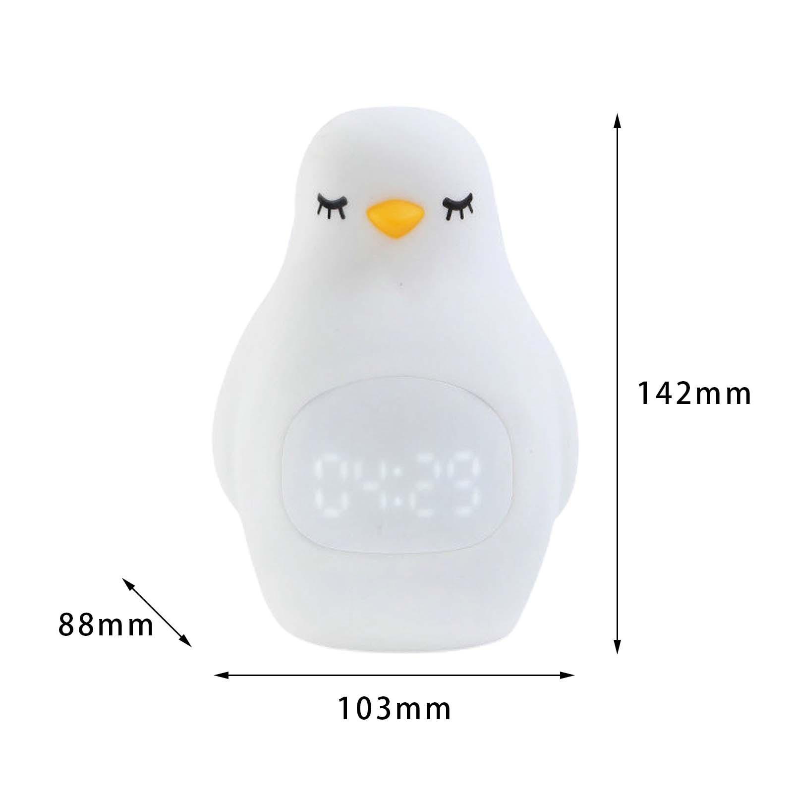 Display Alarm Clock Touch Control Light for Nursery