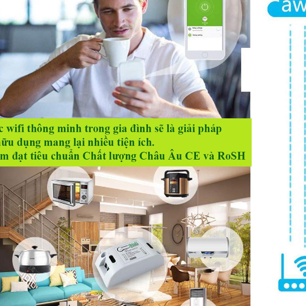 BỘ ĐIỀU KHIỂN TỪ XA WIFI KÈM REMOTE 1000W ML-SH2 MOLI