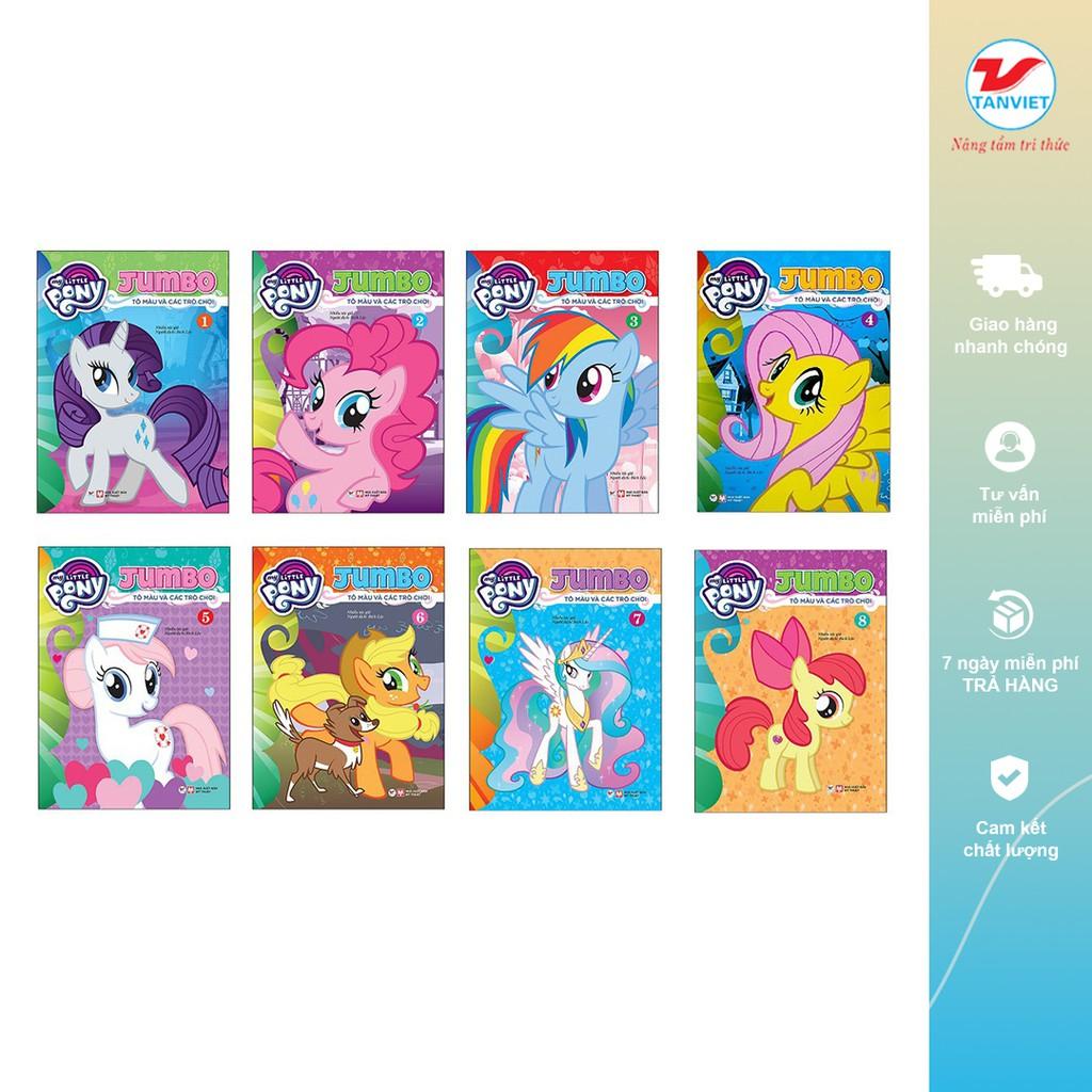 Bộ Sách Tô Màu My Little Pony Jumbo Tô Màu Và Các Trò Chơi - Bản Quyền