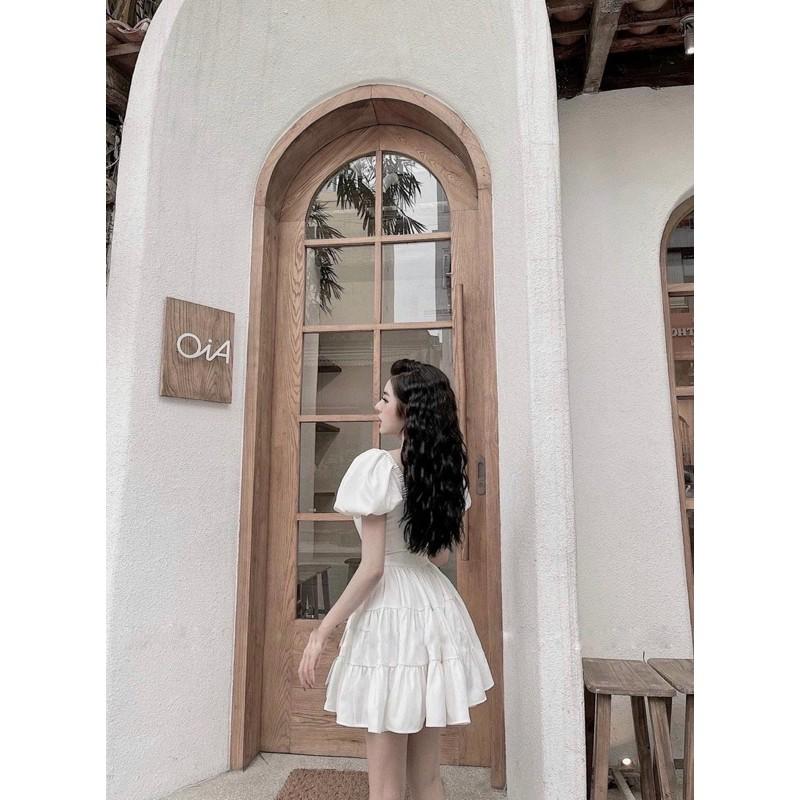 Đầm cúp ngực babydoll rã tùng