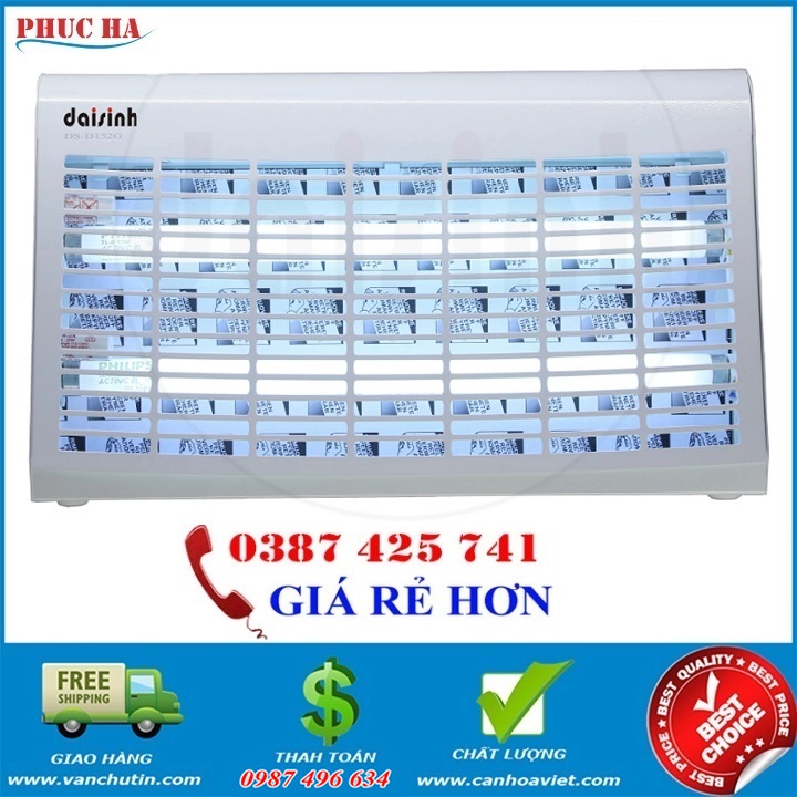 Đèn bắt muỗi gia đình DS-D6