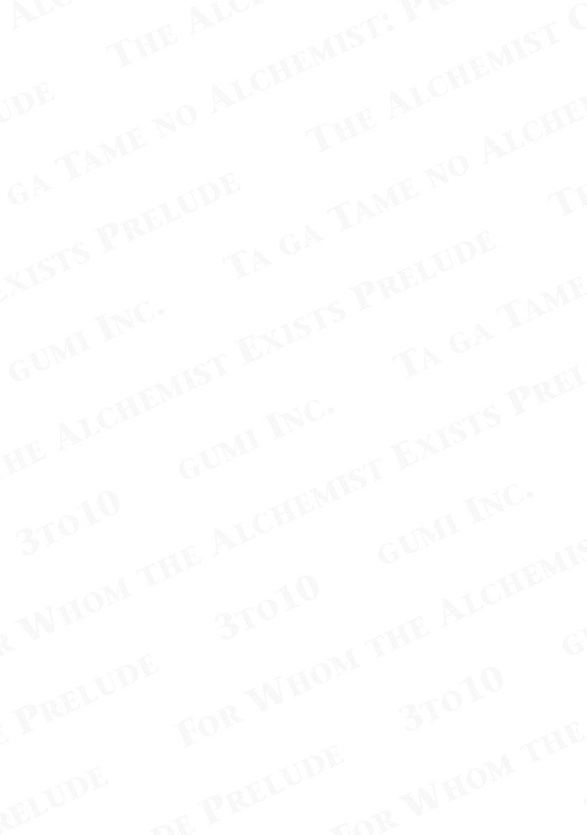 vì ai mà giả kim thuật sư tồn tại chapter 0 3