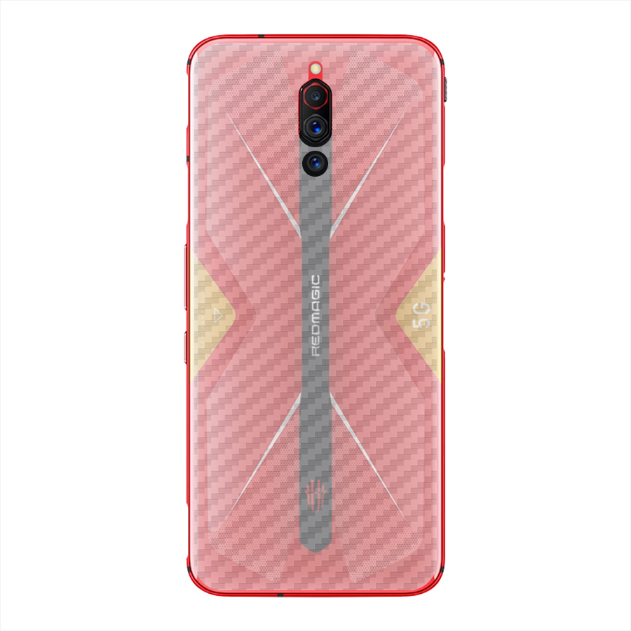 Miếng Dán Mặt Lưng Vân Carbon Dành Cho ZTE Nubia Red Magic 5G- Handtown- Hàng Chính Hãng