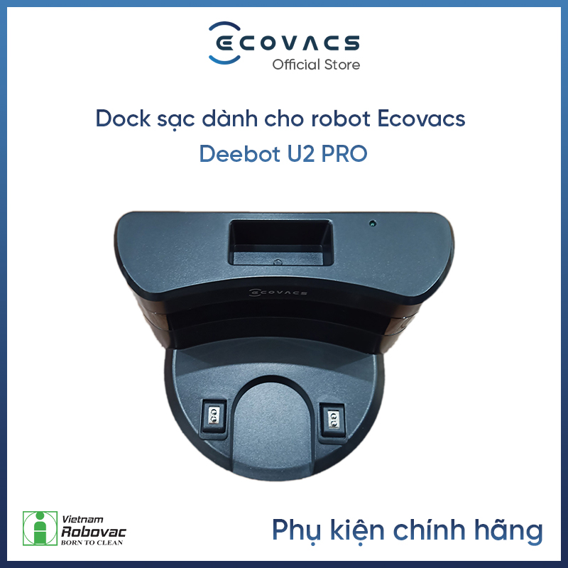 Dock Sạc robot hút bụi Deebot U2 Pro - Hàng Chính Hãng