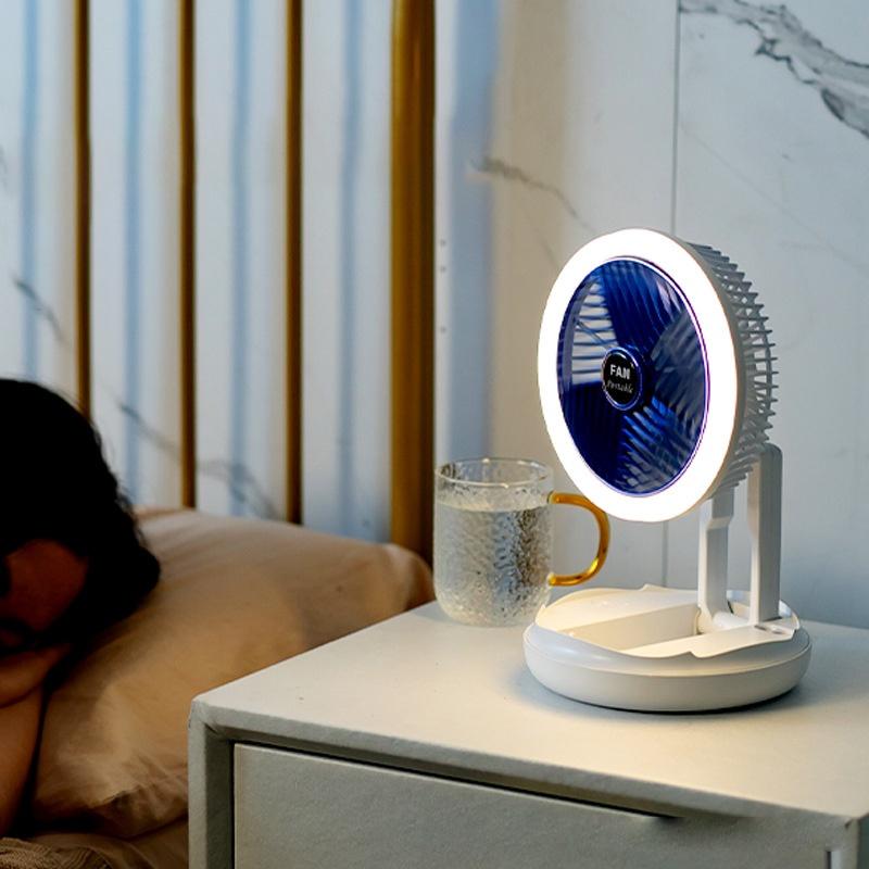 Xiaomi Quạt Trần mini Sạc Cổng USB Có Đèn LED Tiện Dụng Và Bền Hàng nhập khẩu
