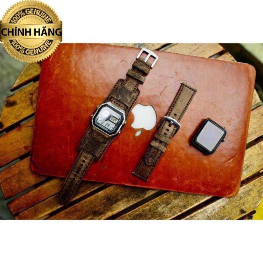 TẤM BUNDSTRAP DA SÁP NGỰA VÂN HẠT TỰ NHIÊN – RAM B2 - HÀNG CHÍNH HÃNG