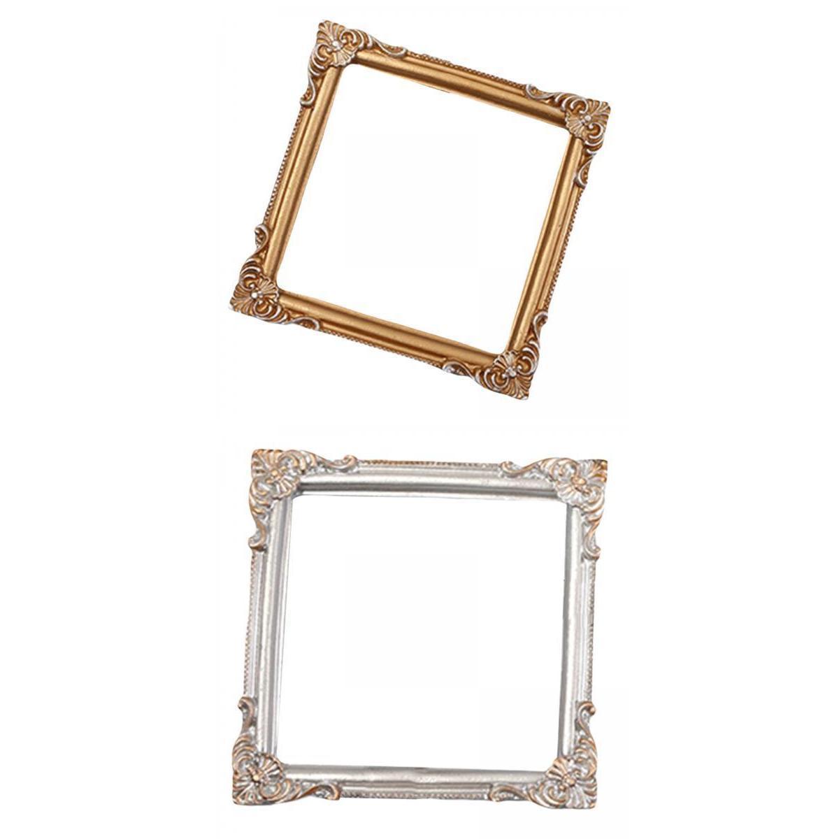 2x Vintage Style Photo Frame Picture Frame Home Decor Art