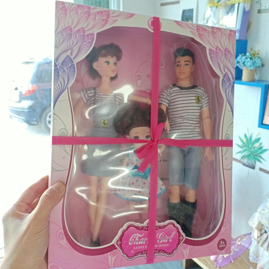 Set đồ đôi cho búp bê cao 30cm