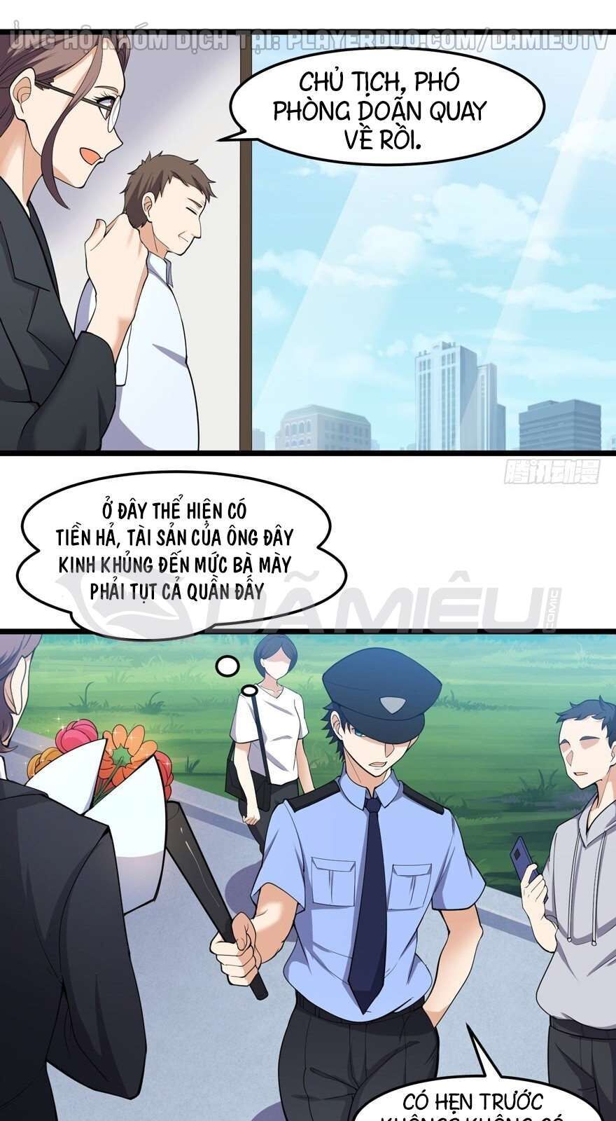 tên bảo vệ này có chút tà chapter 11 3