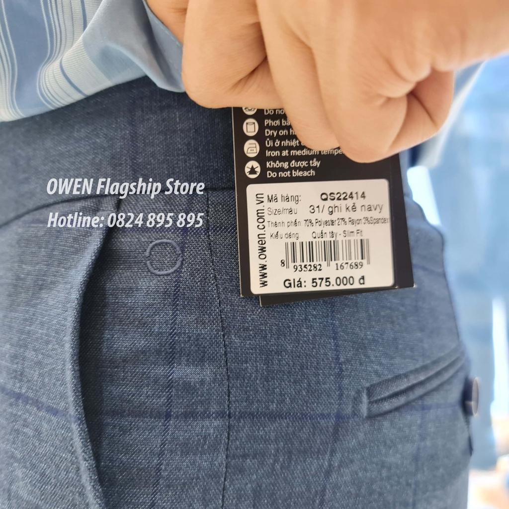 OWEN - Quần âu nam công sở dáng SLIMFIT mã QS22414