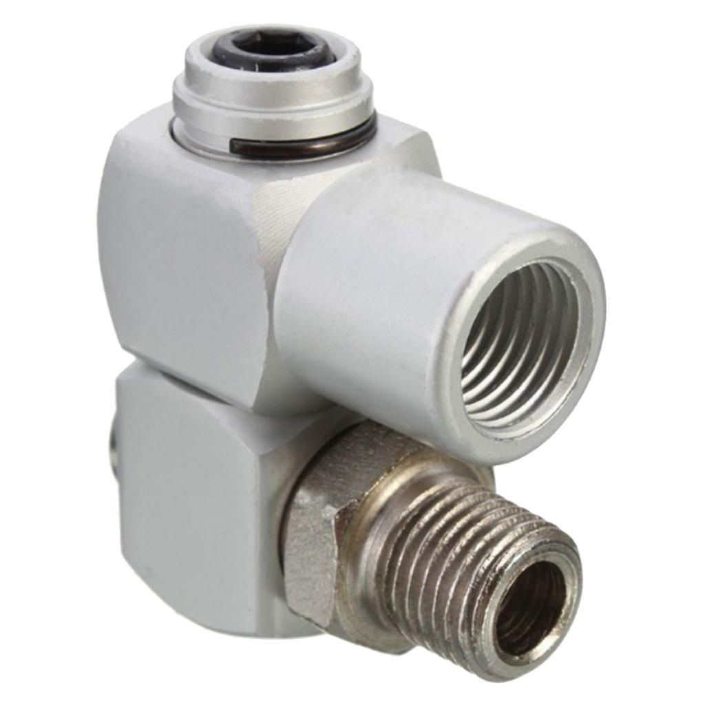 Đầu Khớp Nối Khí Nén Xoay 360 Độ 1/4 Chuyên Dụng