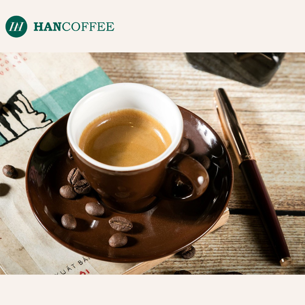 Cà Phê Arabica - Cafe Rang Mộc 100% HANCOFFEE Đắng Vừa, Chua Nhẹ, Ngọt Dịu, Dễ Uống Pha Phin, Pha Máy, Nguyên Hạt DẠNG HẠT 500g - HN100AH