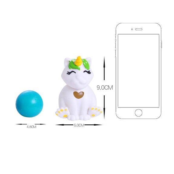 MÓC KHÓA MÈO KỲ LÂN SILICON