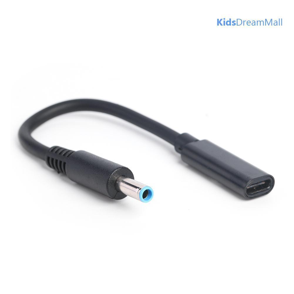 Đầu chuyển đổi cổng Usb Type C sang 4.5x3.0mm dành cho laptop HP