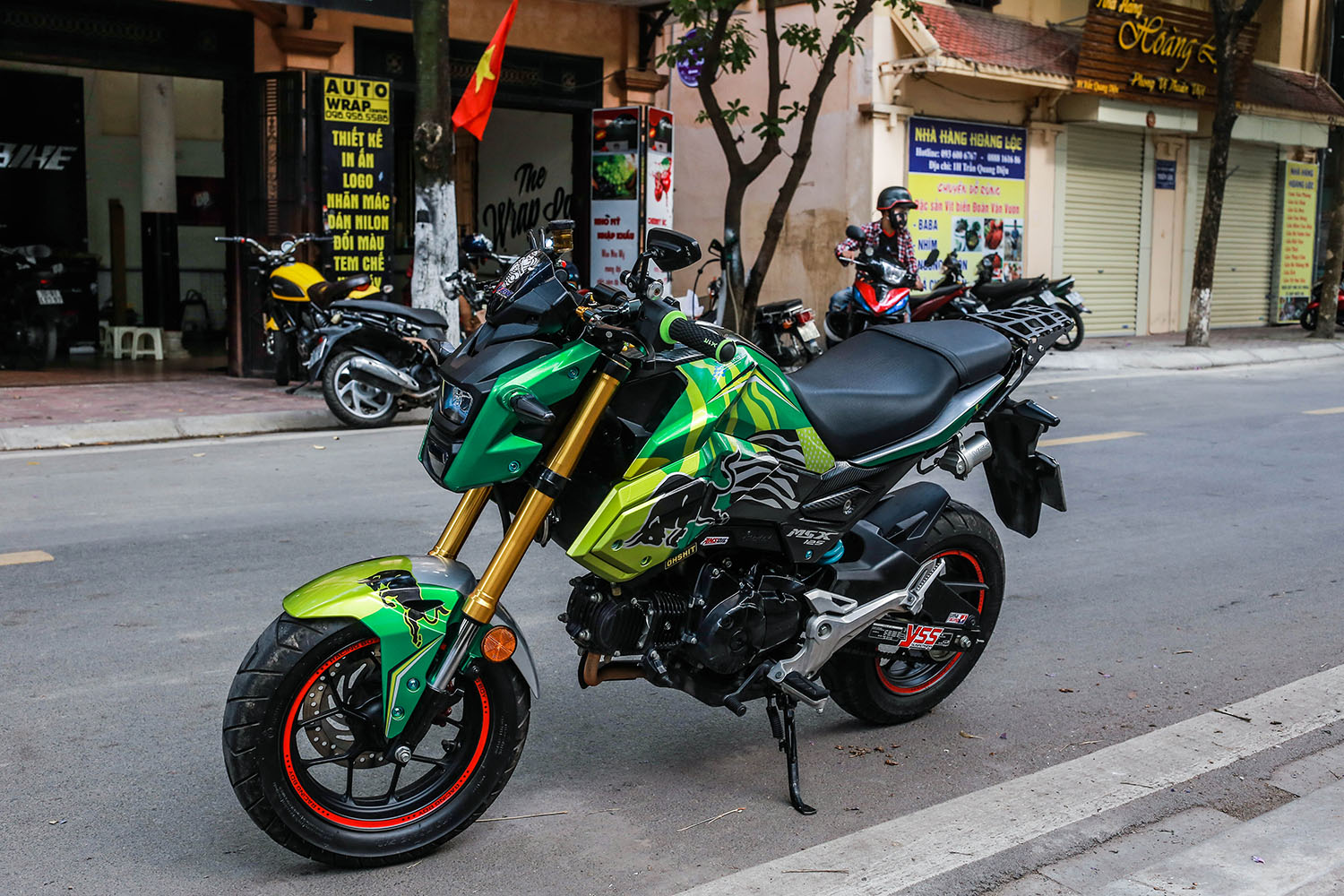 Tem trùm MSX 2017 Green Bull