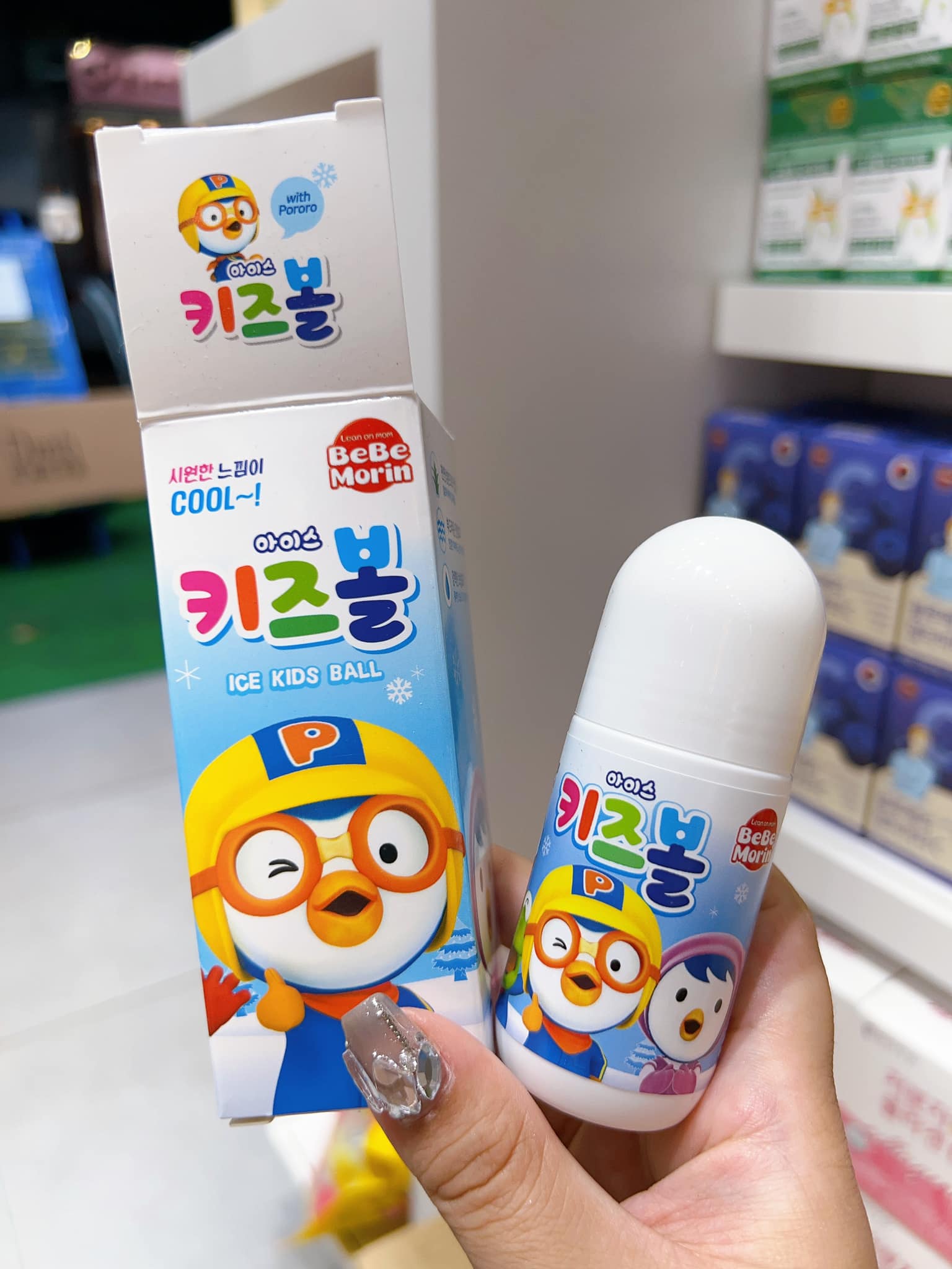 Lăn muỗi đốt Pororo Hàn Quốc 50ml, lăn bôi giảm ngứa muỗi và côn trùng đốt cho bé từ 6 tháng tuổi