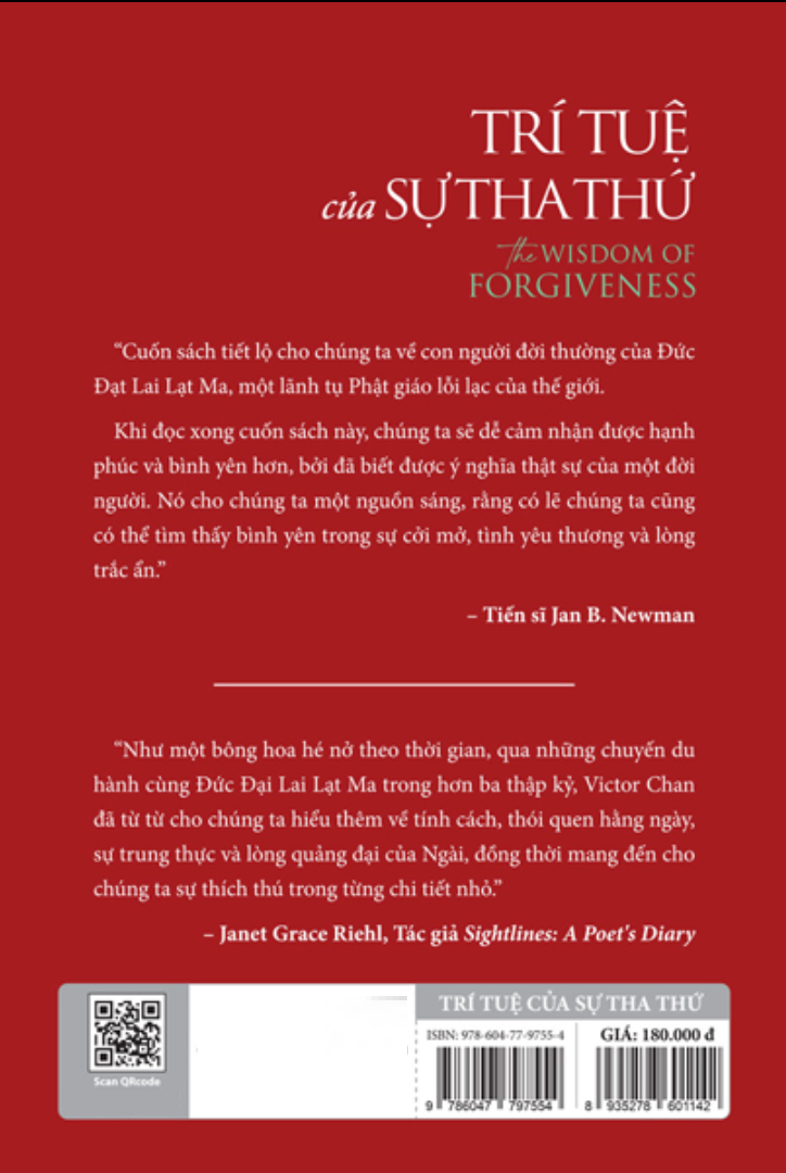 Trí Tuệ Của Sự Tha Thứ - The Wisdom Of Forgiveness - SG