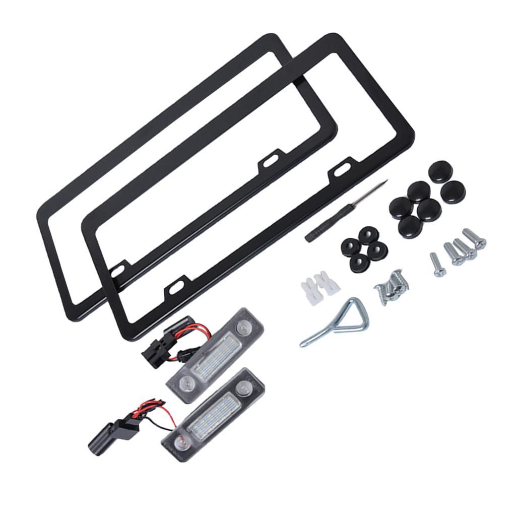 Plate Light + Frame Replacement Modification Tool For Skoda Octavia 08-16