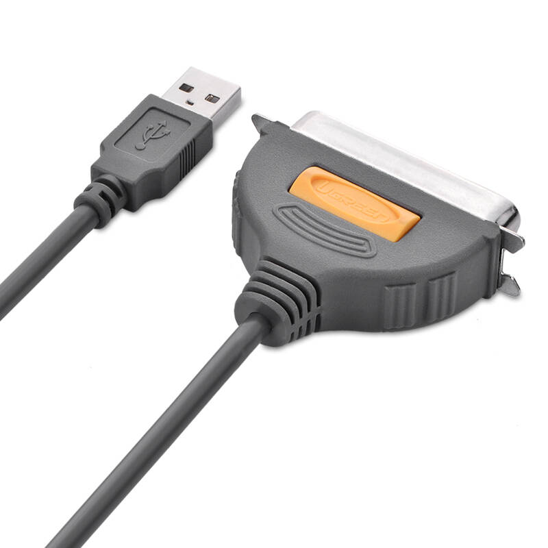 Dây máy in USB sang IEEE1284 Parallel dài 1.8m UGREEN 20225  - Hàng chính hãng