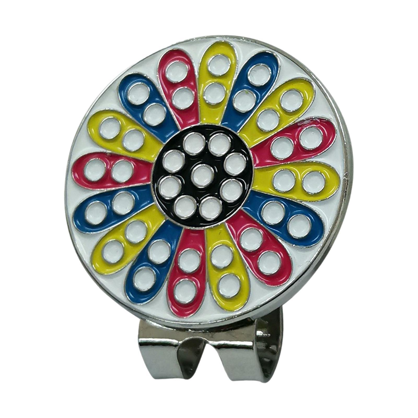 Golf Ball Marker Durable Lightweight Holder for Golf Accessories