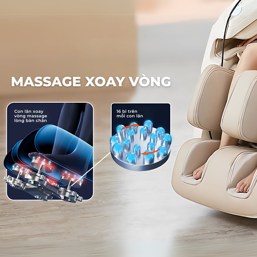 |GIÁ HẤP DẪN| Ghế massage toàn thân GINTELL S3 PLUS SUPER CHAIR | 2 Năm bảo hành chính hãng