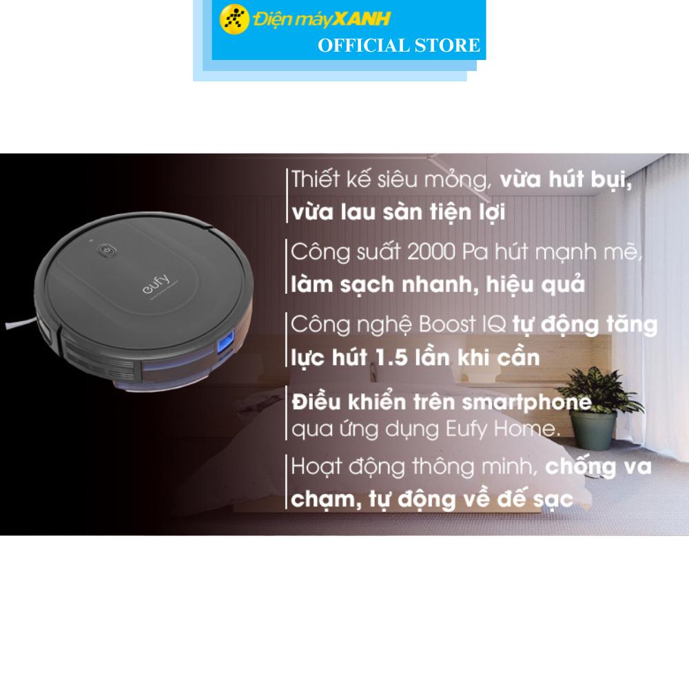 Robot hút bụi lau nhà Eufy Robovac G10 Hybrid - T2150 - Hàng Chính Hãng