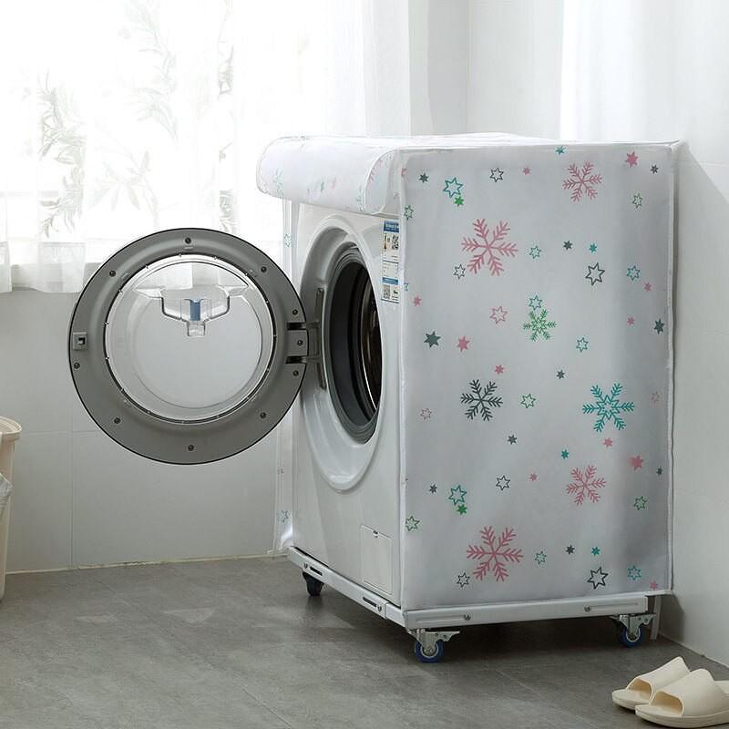 Vỏ bọc máy giặt chống bụi chống thấm cửa ngang chất liệu PEVA cao cấp