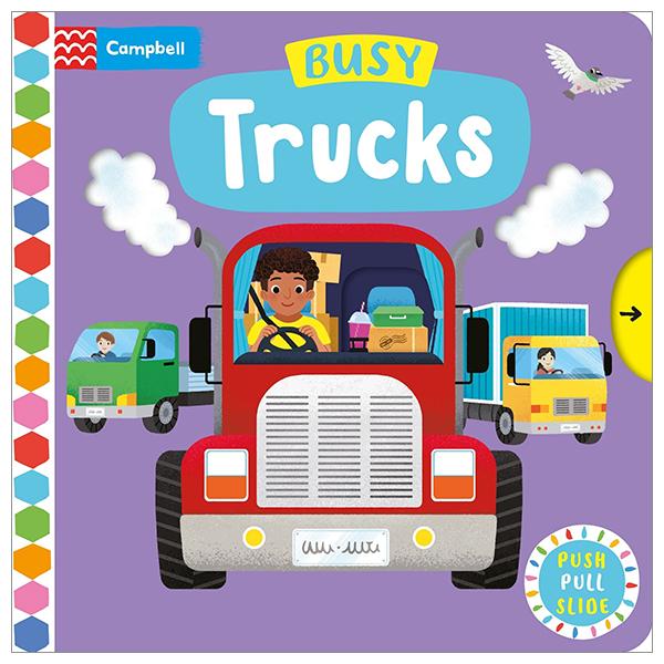 Busy Trucks (Campbell Busy Books 63)