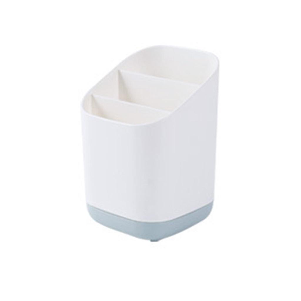 AA Tableware Utensil Storage Bin, Forks Knives Spoons Chopsticks Drain Organizer Rack Box for Kitchen