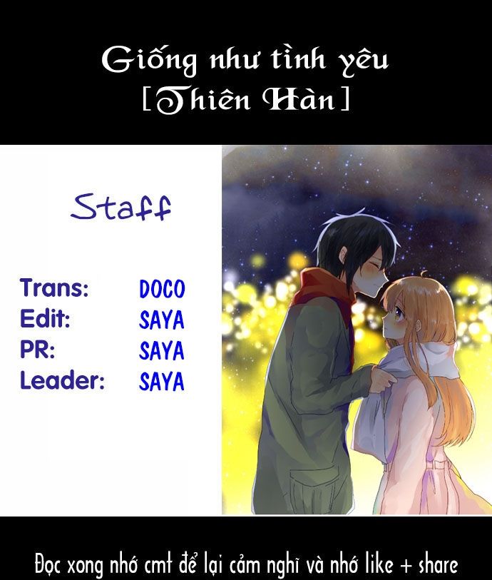 giống như tình yêu! chapter 8.4 1