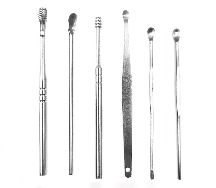 Bộ lấy ráy tai 6 món hộp đựng cao cấp HGD551