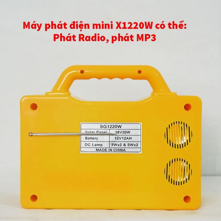 Máy phát điện năng lượng mặt trời mini cao cấp X1220W