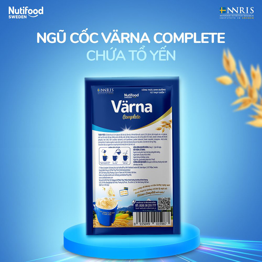 Túi ngũ cốc bổ sung dinh dưỡng Värna Complete 500g