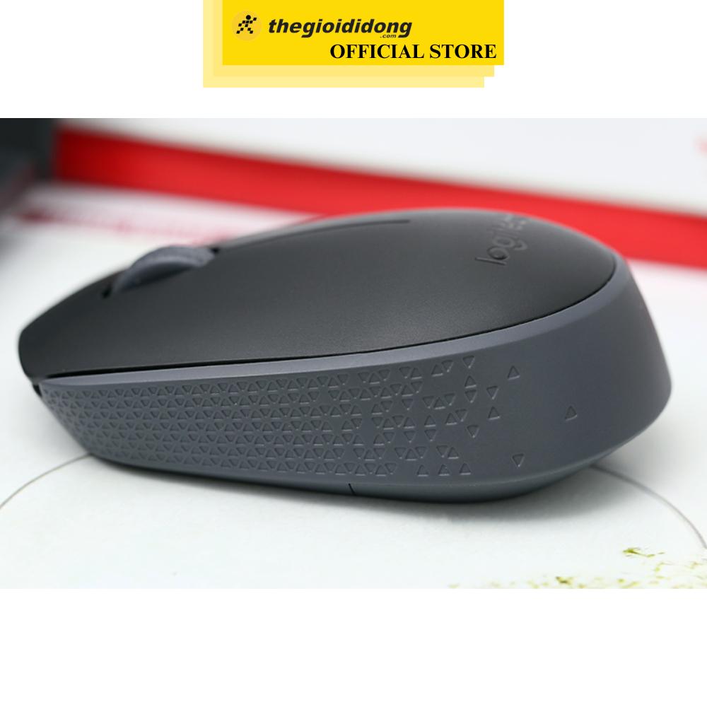 Chuột Không Dây Logitech M170 Đen 1000 DPI - Hàng chính hãng - Hàng Chính Hãng
