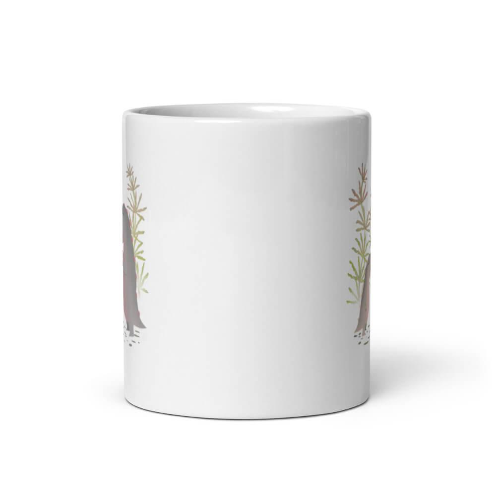 Cốc sứ hình mẹ khủng long dễ thương