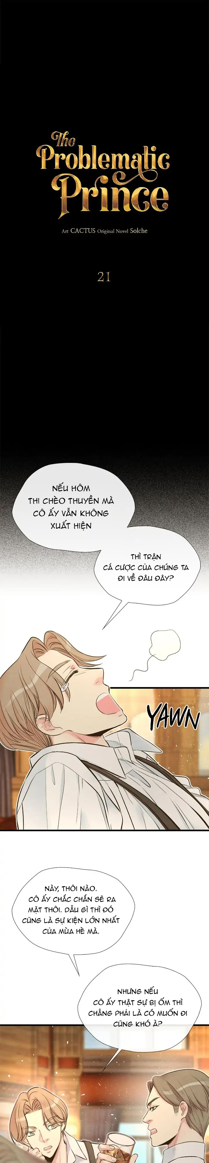 chàng hoàng tử này có vấn đề chapter 21.1 5