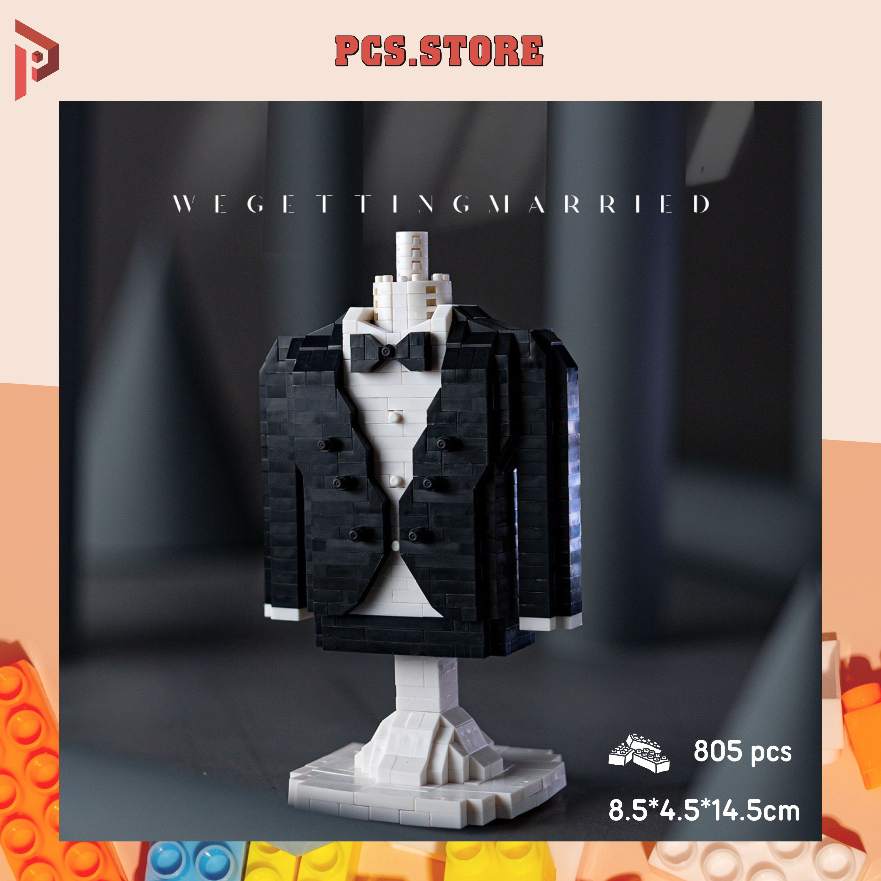 Đồ Chơi Lắp Ráp Mô Hình Váy Cưới Wedding Dress - PCS STORE