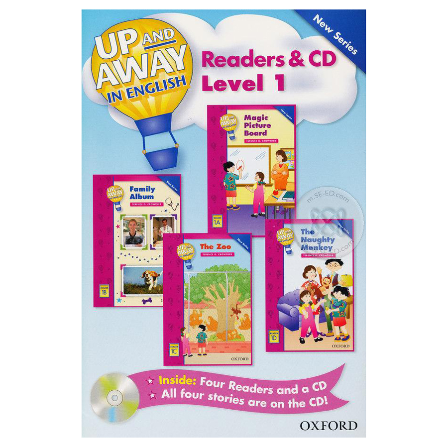 [Hàng thanh lý miễn đổi trả] Up and Away Reader Packs: Pack 1