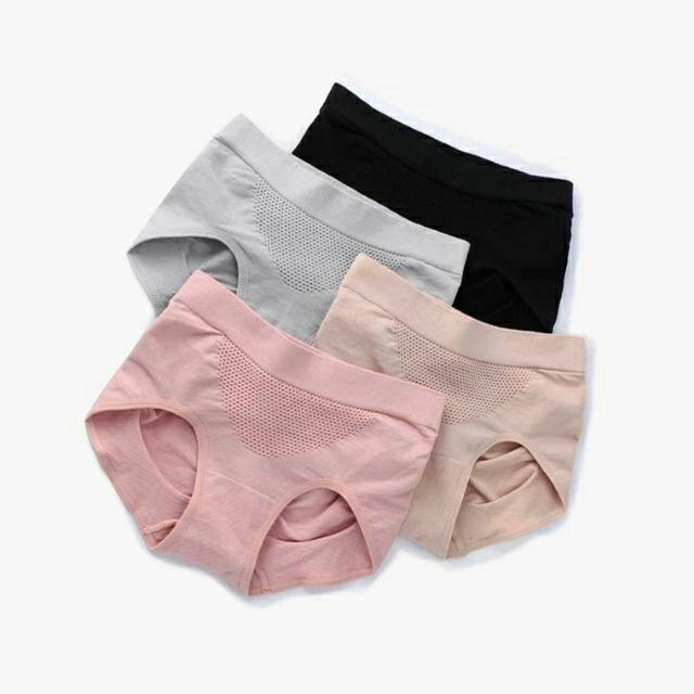 Quần lót nữ y tế kháng khuẩn chống bí hàng xuất Nhật có túi zip - QLN17