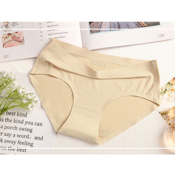 Combo 5 Quần lót đúc su ko viền trơn mát giao màu ngẫu nhiên