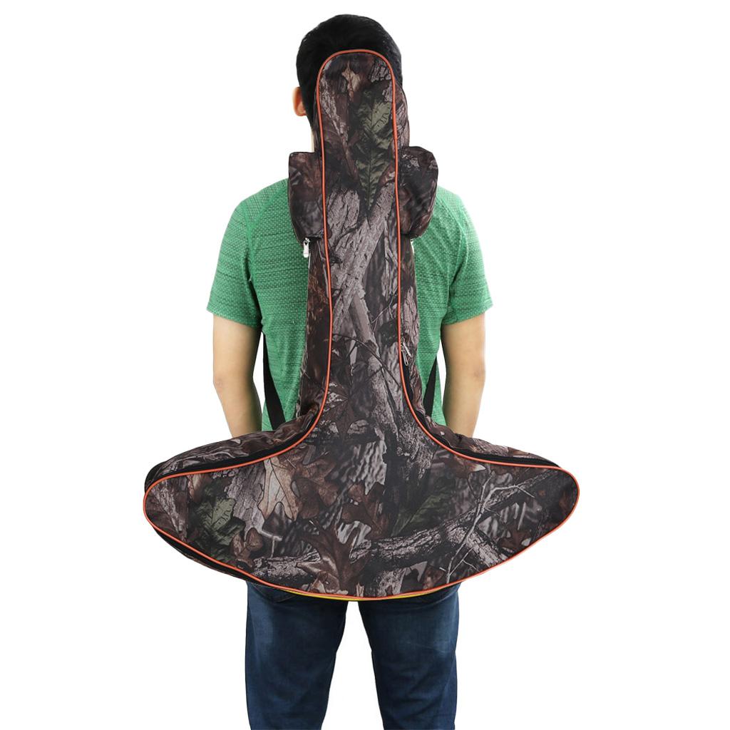 Portable Lightweight Archery Hunting Shooting T Shaped Bow Bag Case Camo