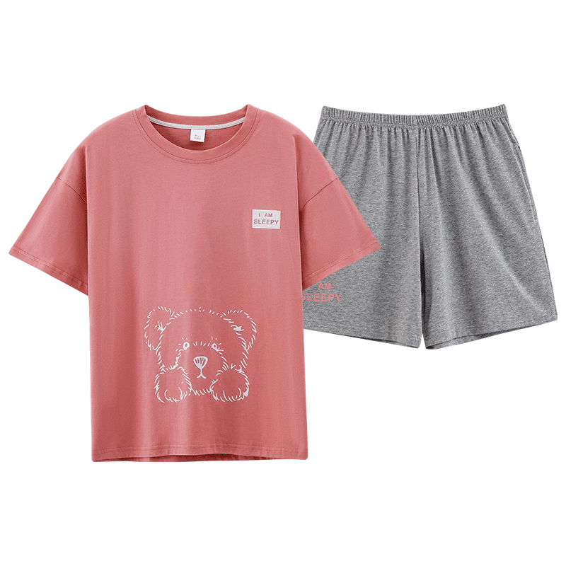 Đồ mặc nhà nữ quần đùi cotton cao cấp 8107