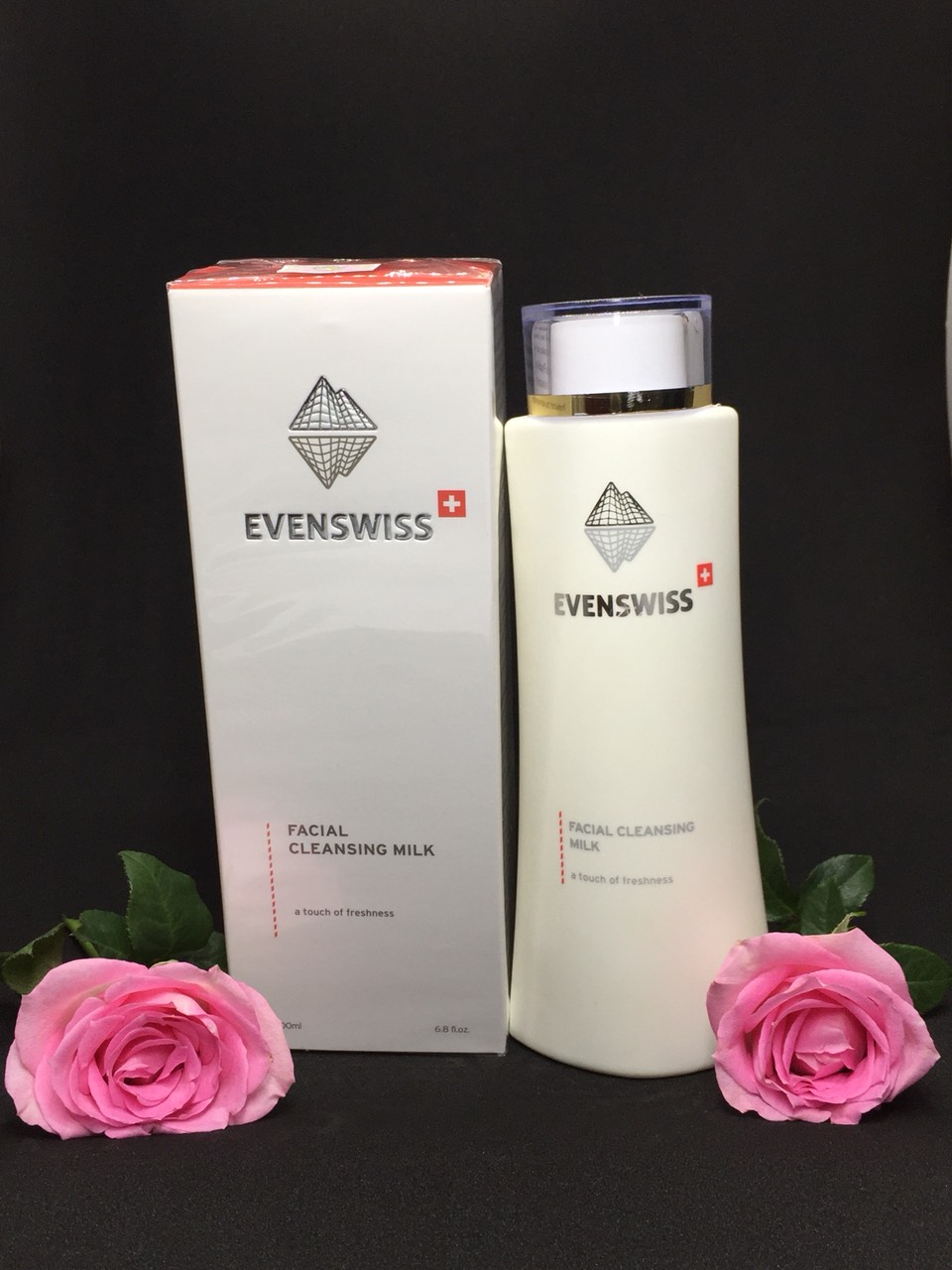 Sữa Rửa Mặt Chống Kích Ứng Và Làm Sạch Da - EVENSWISS FACIAL CLEANSING MILK từ Thụy Sĩ 20ml