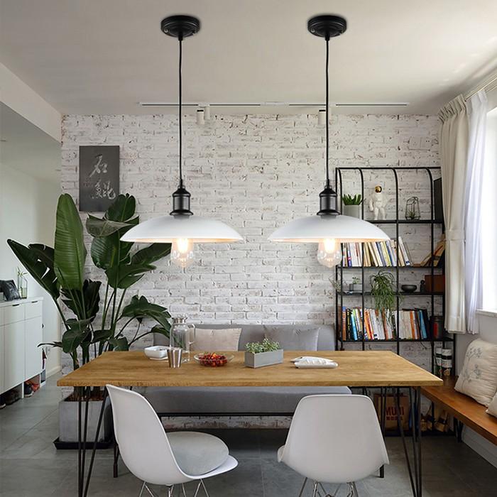 Đèn thả bàn ăn, trang trí quán cafe, nhà hàng ILYSA sơn tĩnh điện cao cấp dùng bóng Edision ST64 đẹp mắt