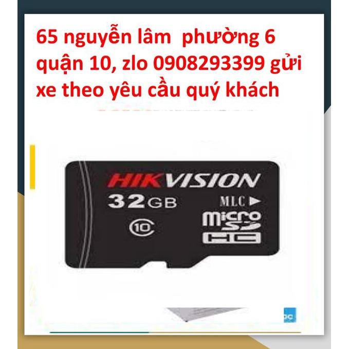 Thẻ micro sd 32g hikvision chính hảng