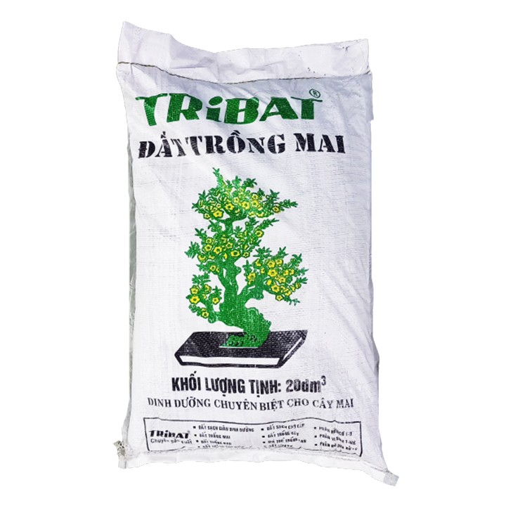 Đất trồng mai Tribat bao 20dm3