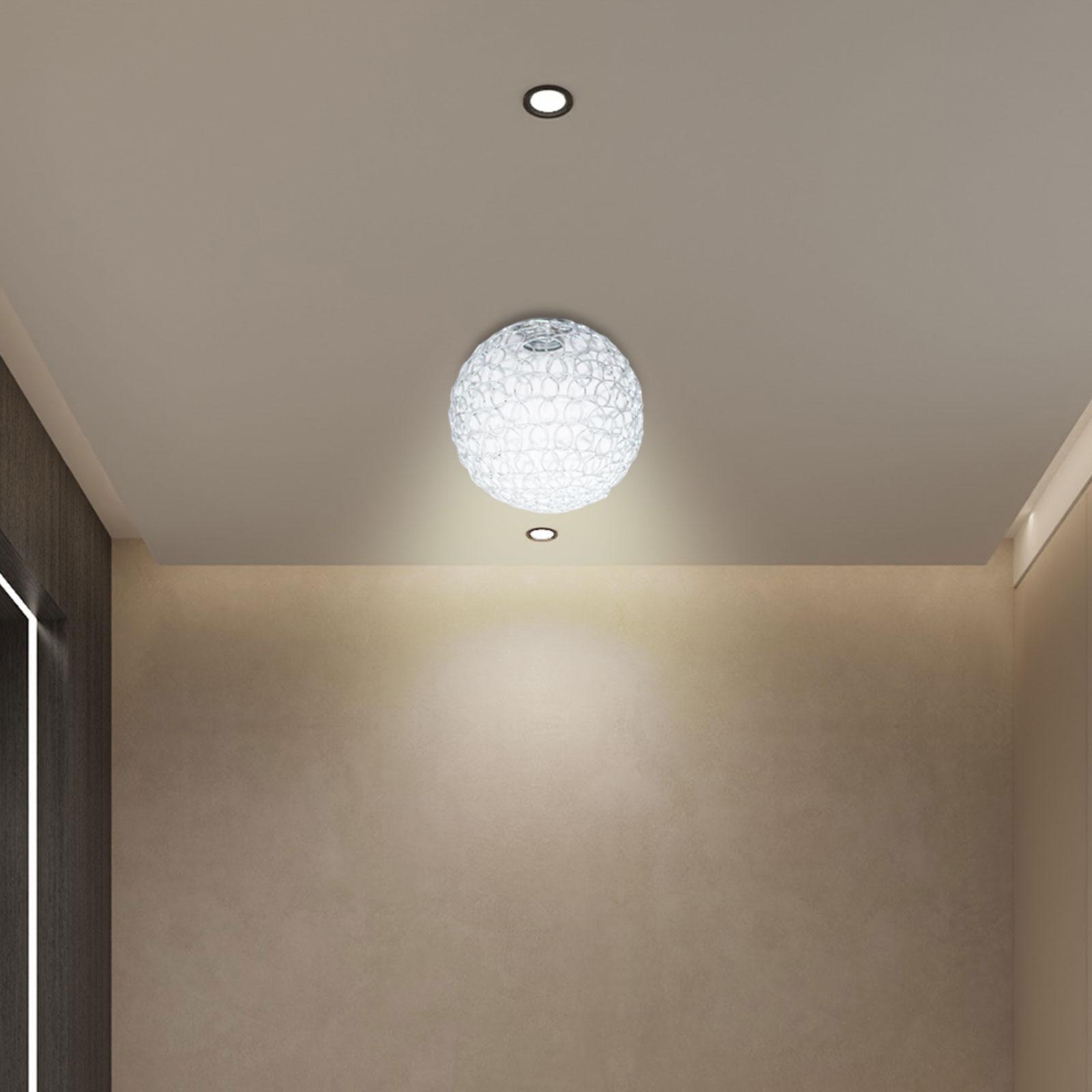 Geometric Globe Lampshade Pendant Wire Cage Chandeliers Metal Hollow Out Lamp Shade Light Shade for Replacement Table