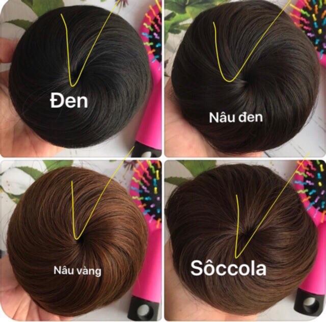 Tóc búi️ đơn - Tóc búi tỏi nhỏ cao cấp chịu nhiệt