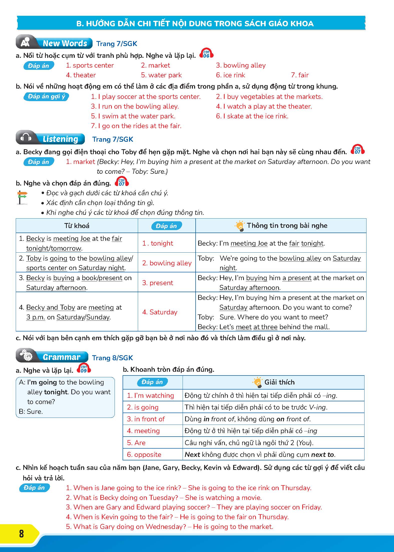 Học tốt Tiếng Anh 7 i-Learn Smart World